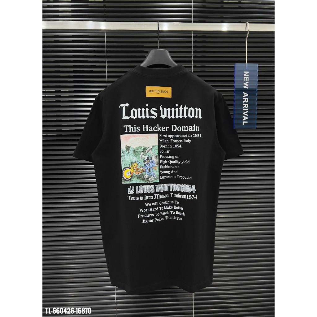 Áo Thun Nam Cotton Lv In Màu Basic Trẻ Trung Siêu Đẹp