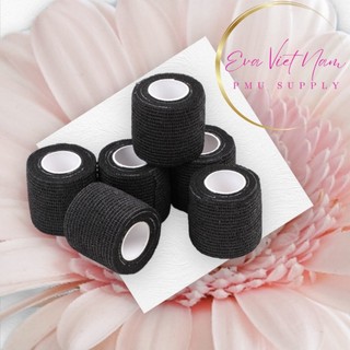 Cuộn vải bọc máy phun xăm chống trơn, băng quấn đàn hồi chống trơn trượt khi xăm