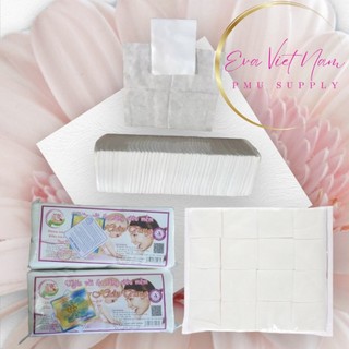 Bông Tẩy Trang Lau Mực Trong Phun Xăm
