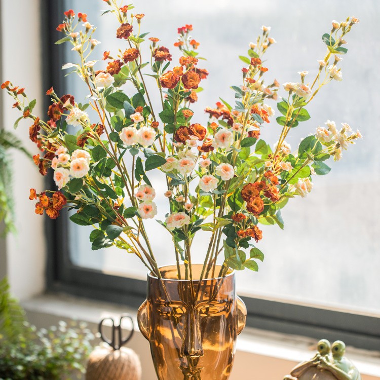 Cành Hoa Nhài hoa giả trang trí Decor không gian sống