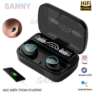 Tai nghe nhét trong tai M10 PRO Tai nghe không dây Bluetooth tai nghe chống nước có màn hình kỹ thuật số LED