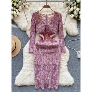 ĐẦM REN BODY EO NHUNG