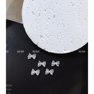 Charm cao cấp nơ đá m206 set 4 viên