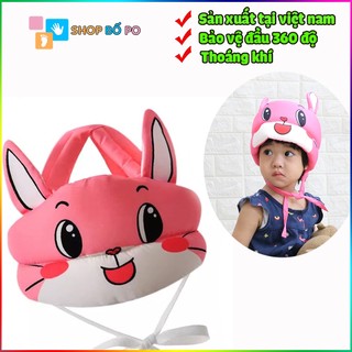 Mũ bảo vệ đầu cho bé - Mũ tập đi hình Thỏ đáng yêu