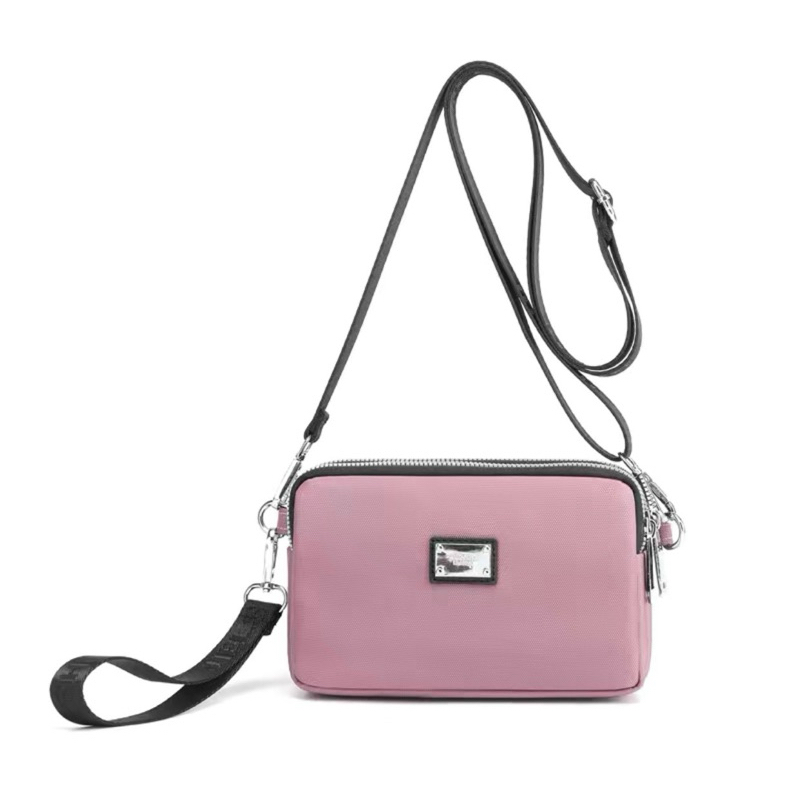 Túi xách đeo chéo đựng điện thoại vải dù 3 ngăn bền đẹp