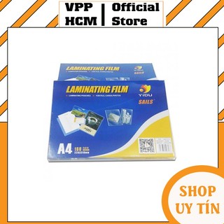 Bìa ép plastic 80 mic a4 - màng ép plastic khổ a4
