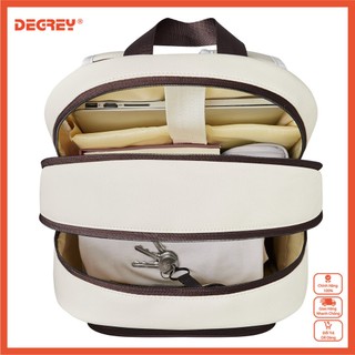 Balo Da Thời Trang Degrey Double Leather Basic Balo - LBBD