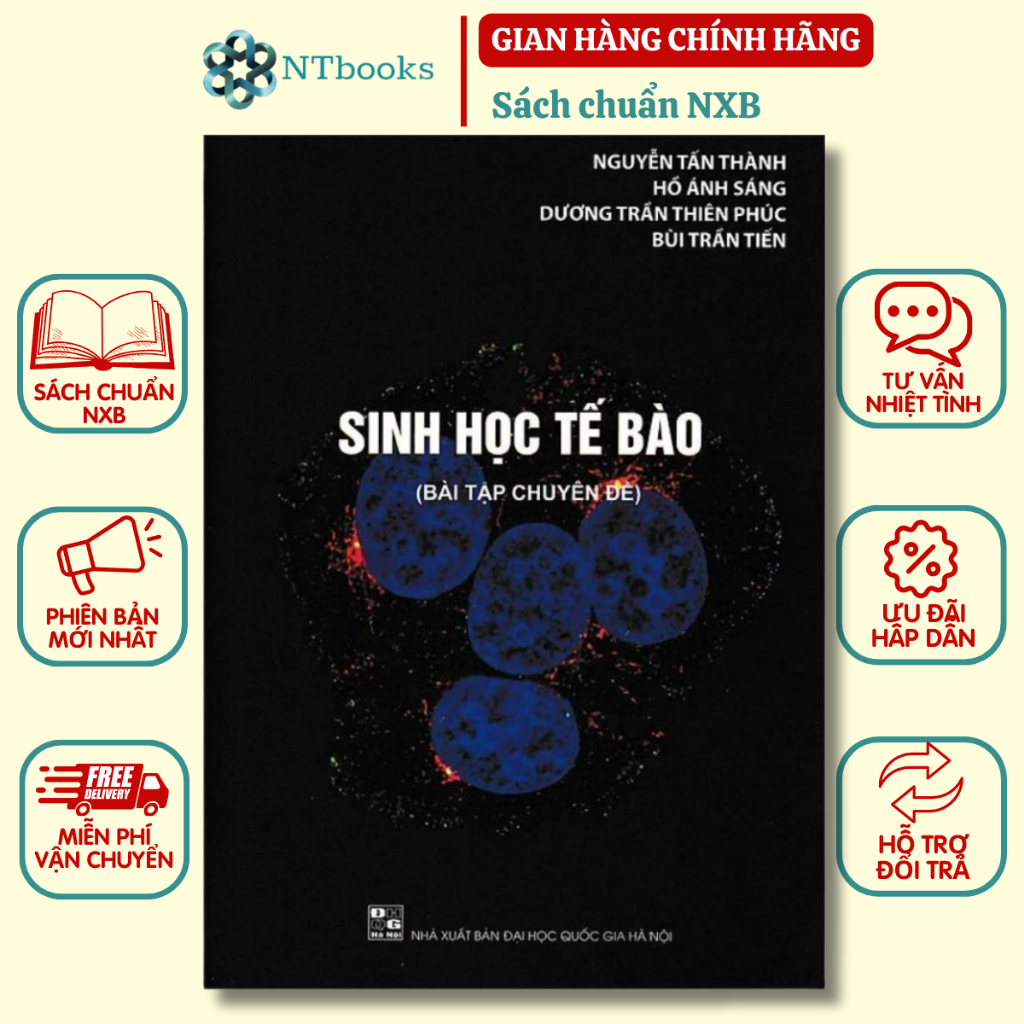 Sách Sinh học tế bào (Bài tập chuyên đề)