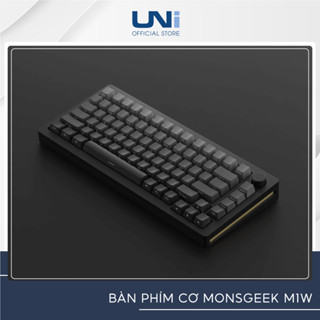 Bàn phím cơ  MONSGEEK M1W 3 Mod (Mạch xuôi / Nhôm CNC / Gasket Mount / Hotswap / RGB) - UNI OFFICIAL STORE