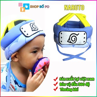 Mũ bảo vệ đầu cho bé - Mũ tập đi chủ đề Naruto