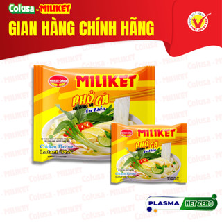 Set 1-3-5 gói phở gà/bò/chay miliket 60gr