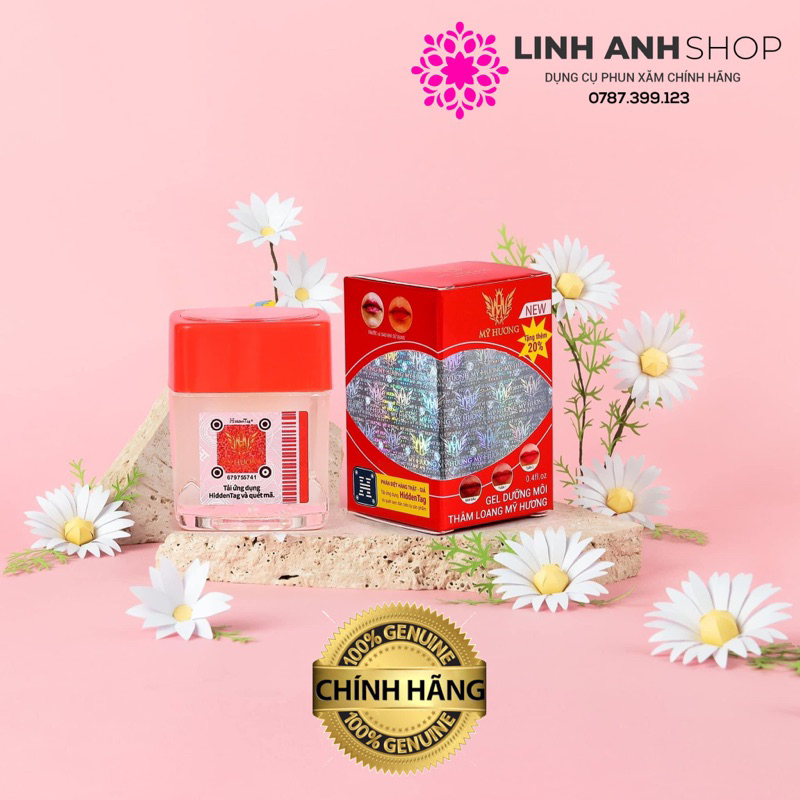 DƯỠNG MÔI THÂM LOANG MỸ HƯƠNG (Chuẩn Chính Hãng) Kích màu Môi