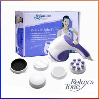 Máy Massage Relax 5 Đầu. Máy massage cầm tay Relax Tone 5 đầu loại xịn. Máy massage trị liệu đau nhức toàn thân 5 đầu Re