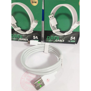 Cáp sạc nhanh 5a kim cương s5m micro. dây sạc nhanh kim cuong vooc s5m, chân micro