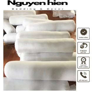 Ruột gối ôm size 35cm*100cm, bông trắng tinh khiết