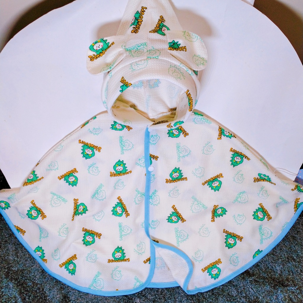 Áo choàng chống nắng cho bé trai, bé gái 0-4 tuổi cotton tổ ong D-KUN BABY