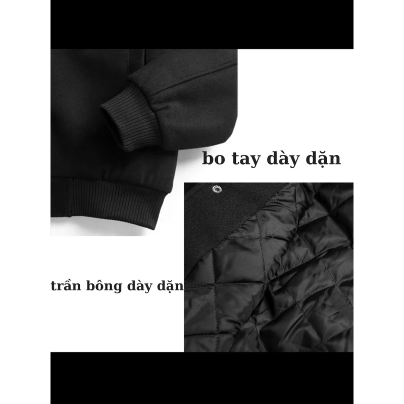 Áo khoác bomber nam nhiều mẫu