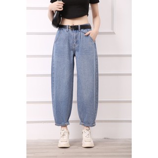 Quần Jean Baggy Nữ Thụng Lưng Cao Chất Liệu Jeans Cotton Mềm Mại Co Giãn CP73, CT JEANS