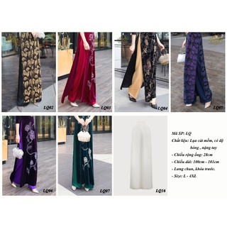 Quần lụa trung niên LADYSHOP thời trang nữ thiết kế lụa cao cấp LQ