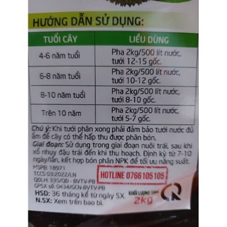 Siêu Lớn Trái Sầu riêng ( túi lẻ 2kg )