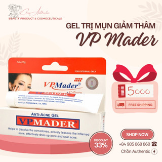Vp mader gel giảm mụn giảm thâm sáng da