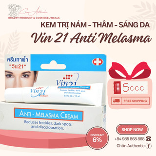 Vin 21 anti - melasma kem giảm thâm nám