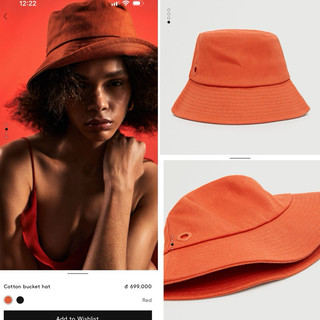 Mũ bucket Mango auth vợt sale