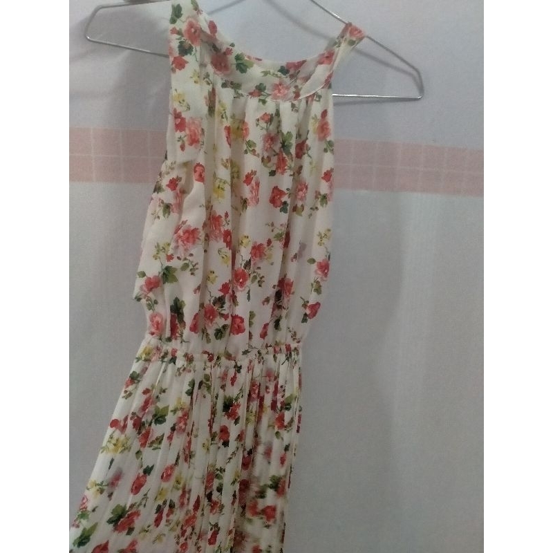 Đầm maxi hoa nhí