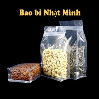   1kg  Túi zip 8 cạnh trong suốt đựng thực phẩm đựng bánh kẹo loại đẹp 