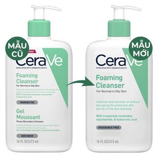 Sữa Rửa Mặt CeraVe Foaming Facial Cleanser
