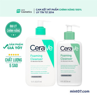 Sữa Rửa Mặt CeraVe Foaming Facial Cleanser
