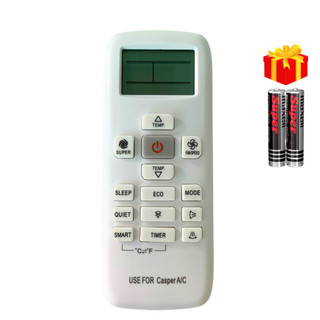 Điều khiển điều hòa casper mã 06, remote máy lạnh casper - tặng kèm pin