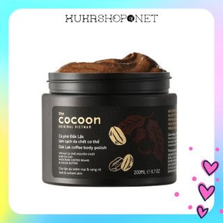 Tẩy Tế Bào Chết Cocoon Dak Lak Coffee Body Polish 200ml chính hãng