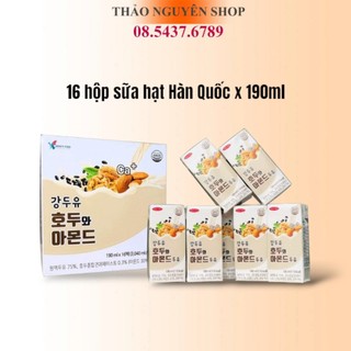  Sữa Hạt Óc Chó Hạnh Nhân Kang's Food 190ml_Nhập Khẩu Hàn Quốc