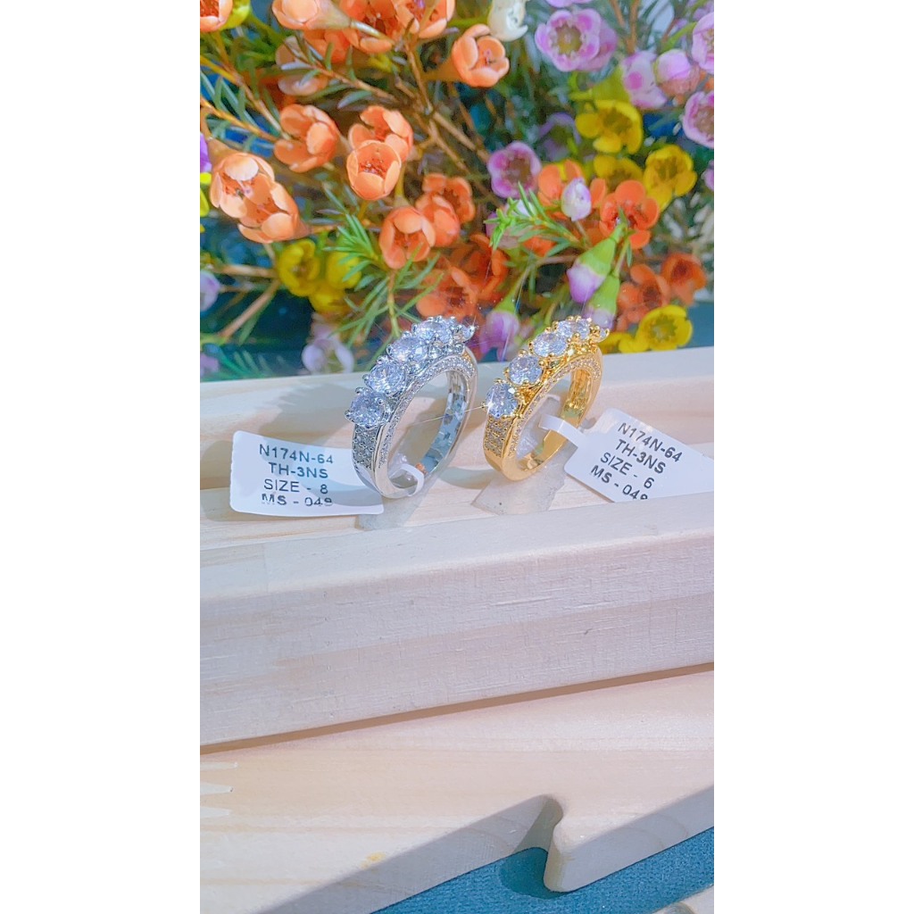 Nhẫn nữ thời trag chuẩn xi kim cao cấp K54