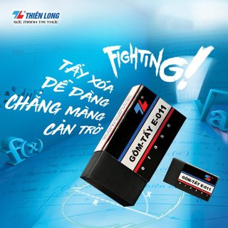 Gôm tẩy thiên long e 011 - camshop