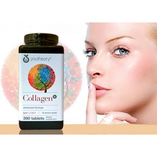 Viên uống bổ sung Collagen Youtheory Type 1,2,3 hộp 390 viên Healthy Care quatangme