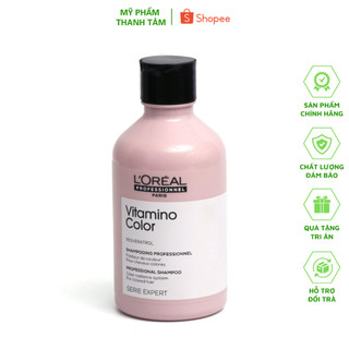 Dầu gội dưỡng màu tóc nhuộm L'oreal Vitamino Color Shampoo 300ml ( New 2024 )