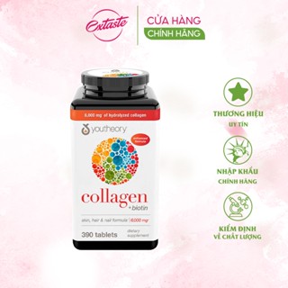 Collagen youtheory làm đẹp, ngừa lão hóa da dành cho nữ giới hộp 290/390 viên Healthy Care extaste