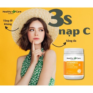 Viên nhai Healthy Care Vitamin C hỗ trợ làm đẹp da, tăng cường đề kháng, hỗ trợ sức khỏe Maxwell