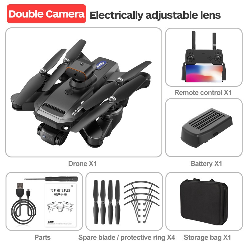 Flycam P9 Pro Max UAV streamer positioning 8k four cameras five obstacle avoidance methods brushless motor automatic ret | BigBuy360 - bigbuy360.vn