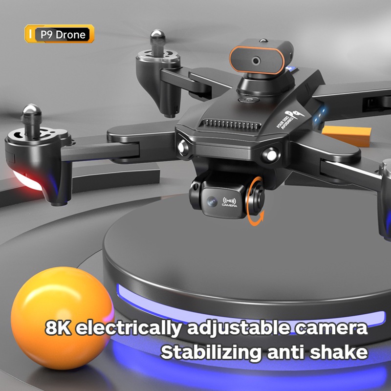 Flycam P9 Pro Max UAV streamer positioning 8k four cameras five obstacle avoidance methods brushless motor automatic ret | BigBuy360 - bigbuy360.vn