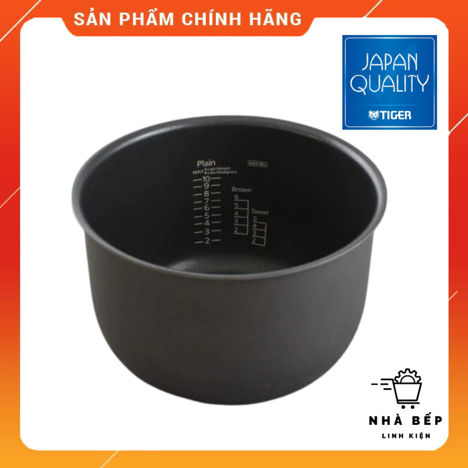 Lồng nồi cơm điện tử Tiger JAX-S10W / JAX-R10W (loại 1 lít)