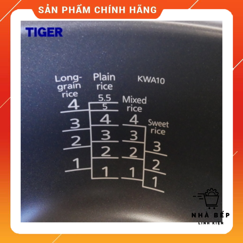 Lồng nồi cơm điện tử cao tần Tiger JKW-A10W