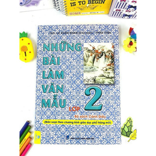 Sách - những bài làm văn mẫu lớp 2 cánh diều