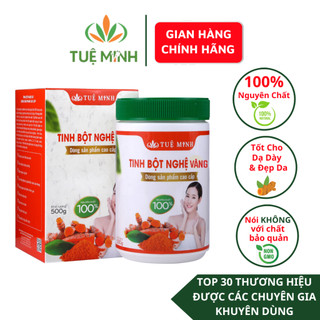Tinh Bột Nghệ Vàng Tuệ Minh Cao Cấp, Đẹp Da - Mờ Thâm Nám - Tốt Cho Dạ Dày
