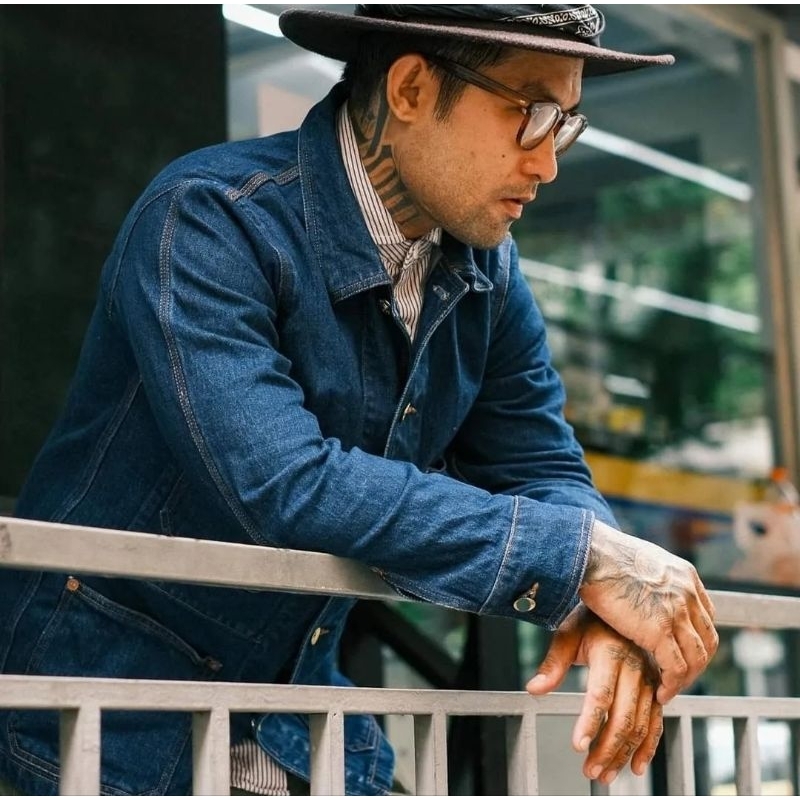 Jeans jacket retro vintage