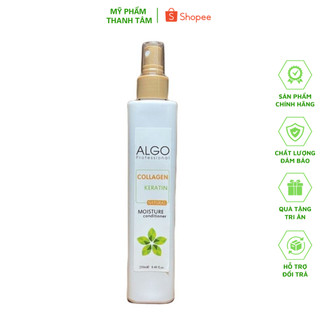 Xịt dưỡng phục hồi và bảo vệ tóc ALGO KERATIN COLLAGEN 250ml