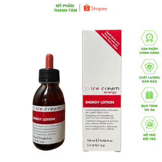 Serum chống rụng tóc, kích thích mọc tóc Energy Lotion Inebrya Ice Cream 125ml [ Fanola ]