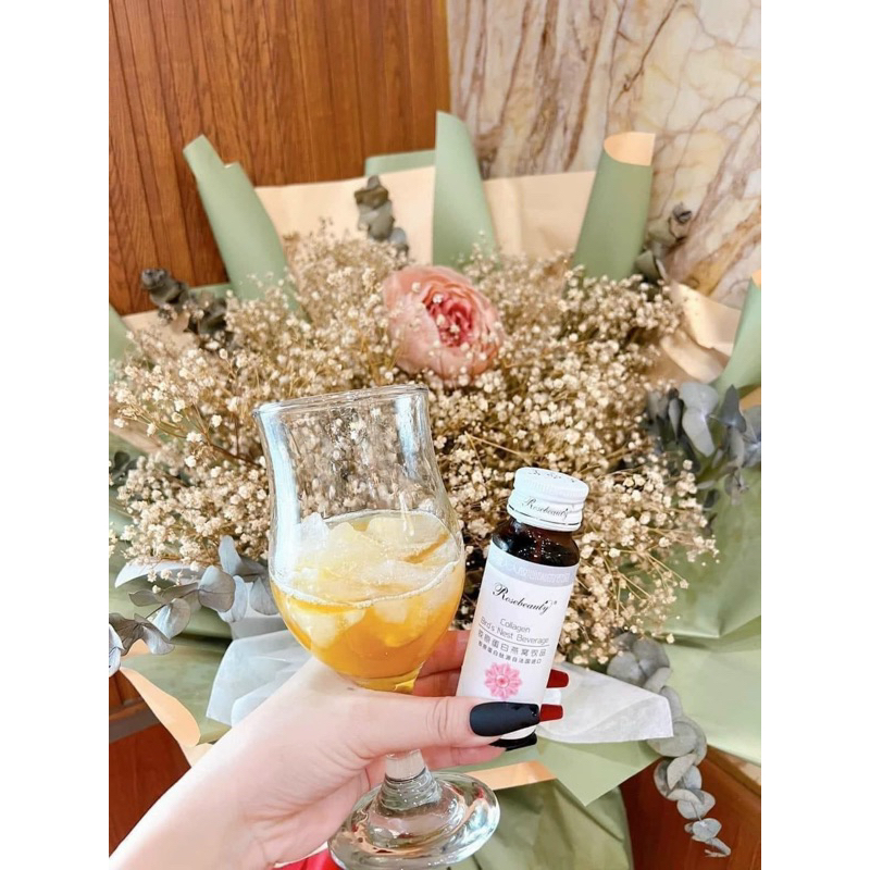 COLLAGEN YẾN TRẮNG DA ROSEBEAUTY- Hộp 8 chaip